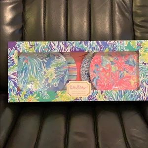 Lily Pulitzer Appetizer Plate Set